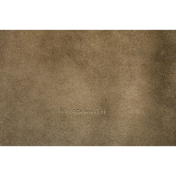 Rebecca Minkoff Suede Hobo Bag, Brown Pre-owned Authentic 100% Leather - Picture 4 of 16